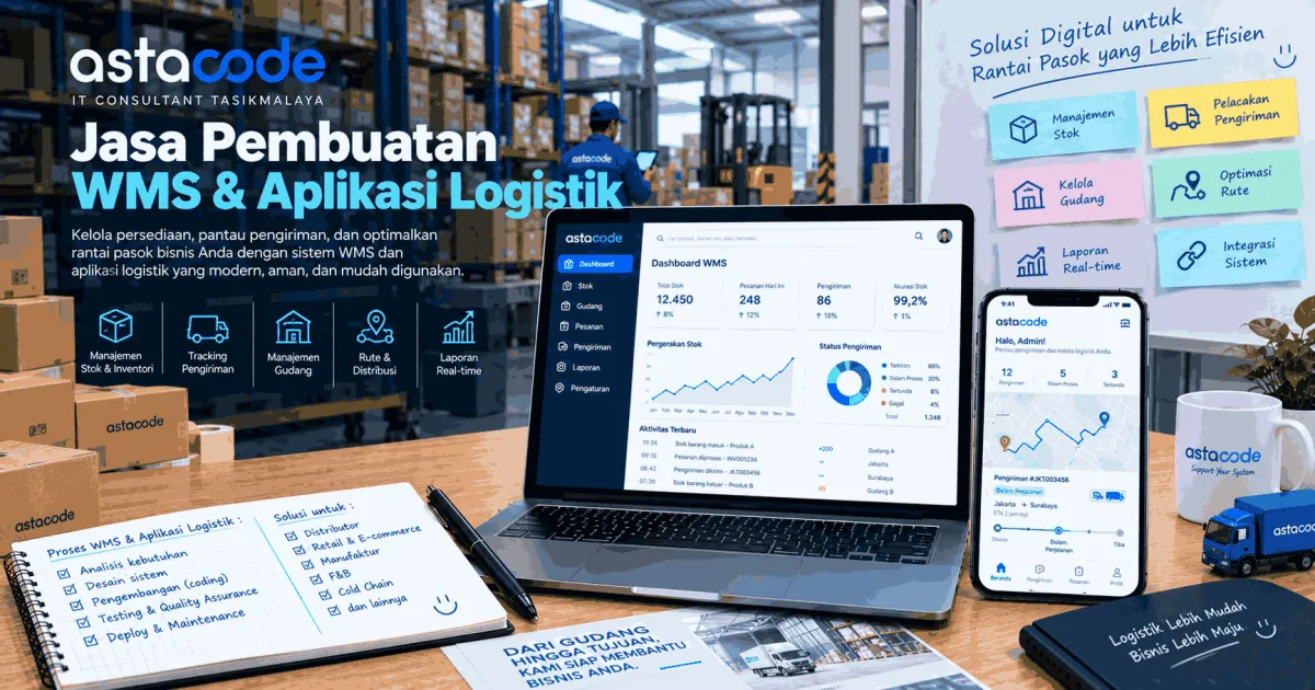 Jasa Pembuatan WMS & Aplikasi Logistik