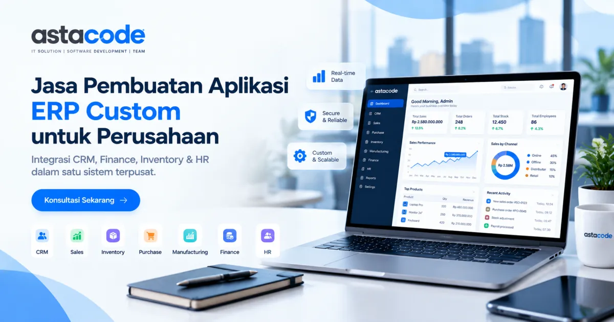 Jasa Pembuatan Aplikasi ERP Custom