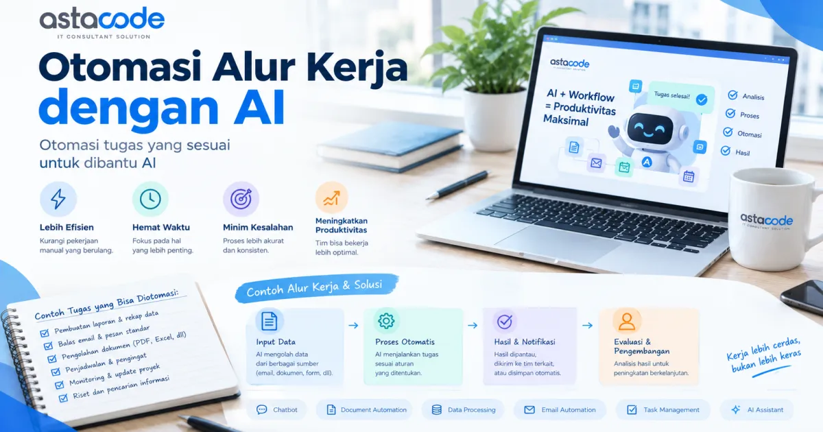 Jasa Otomasi Alur Kerja dengan AI untuk Bisnis
