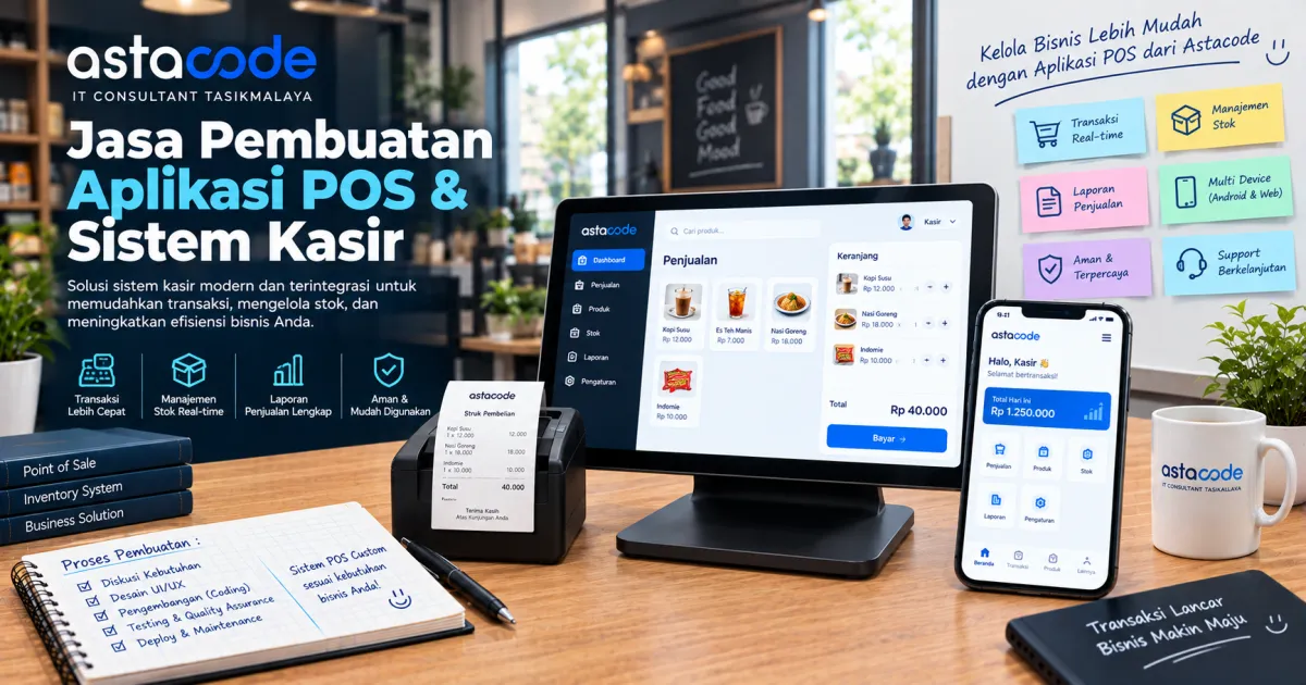 Jasa Pembuatan Aplikasi POS & Sistem Kasir