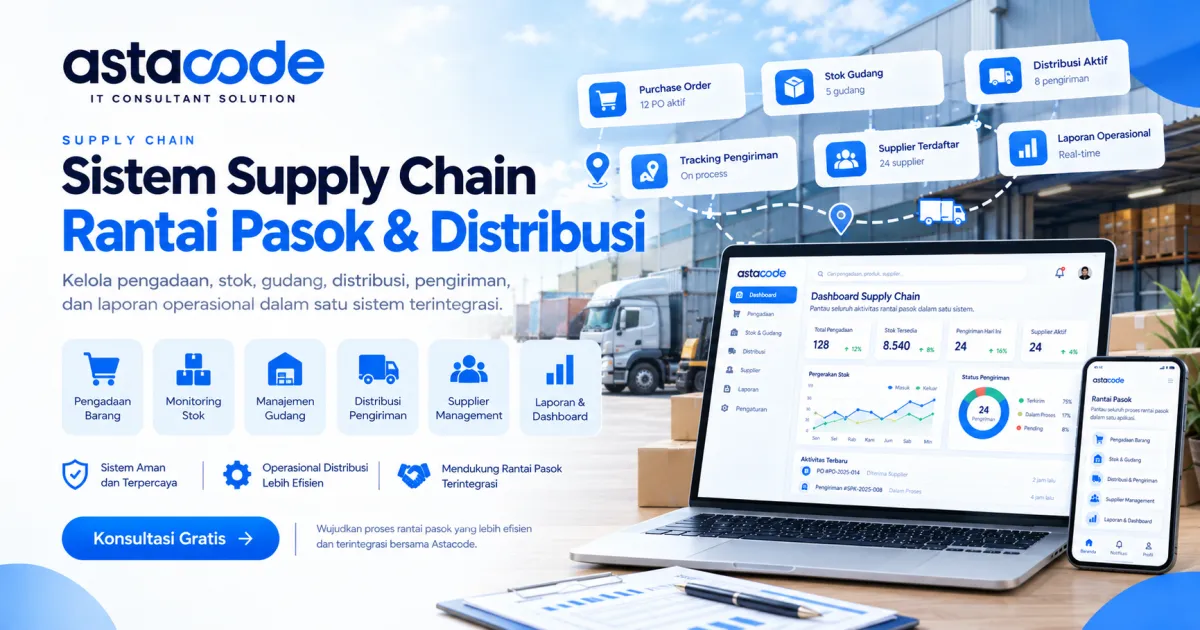 Sistem Supply Chain untuk Rantai Pasok & Distribusi