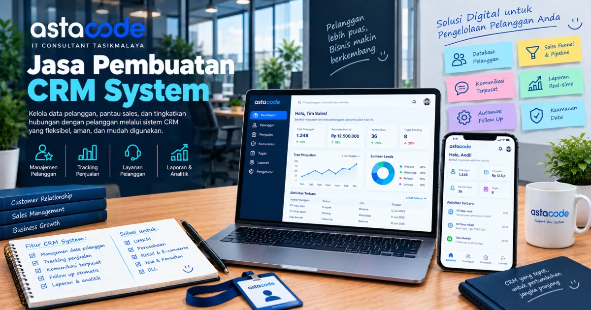 Jasa Pembuatan CRM System