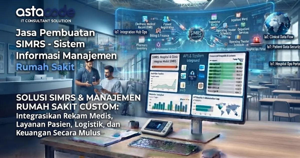 Jasa Pembuatan SIMRS - Sistem Informasi Manajemen Rumah Sakit