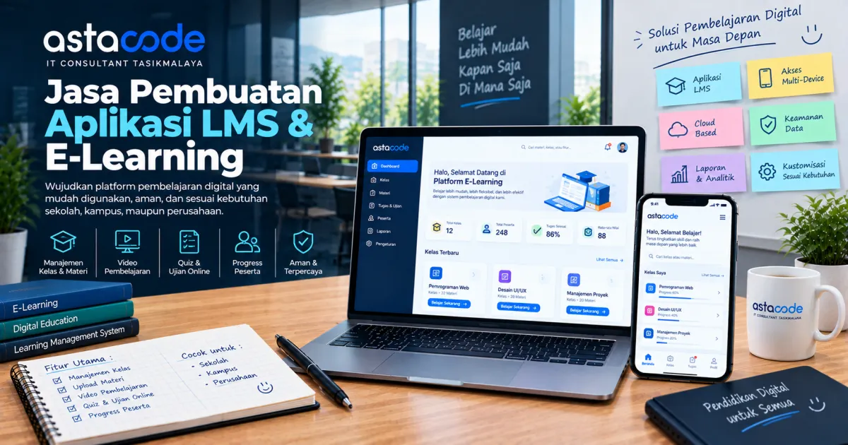 Jasa Pembuatan Aplikasi LMS & E-Learning