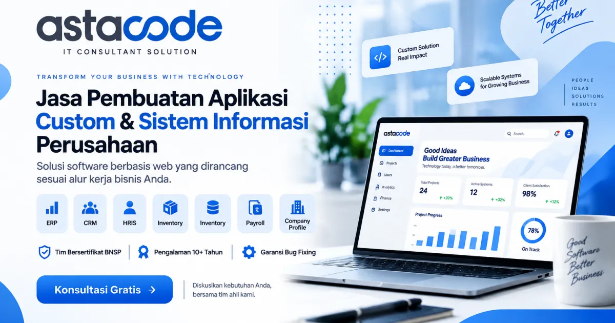 Jasa Custom Aplikasi untuk Bisnis dan Institusi