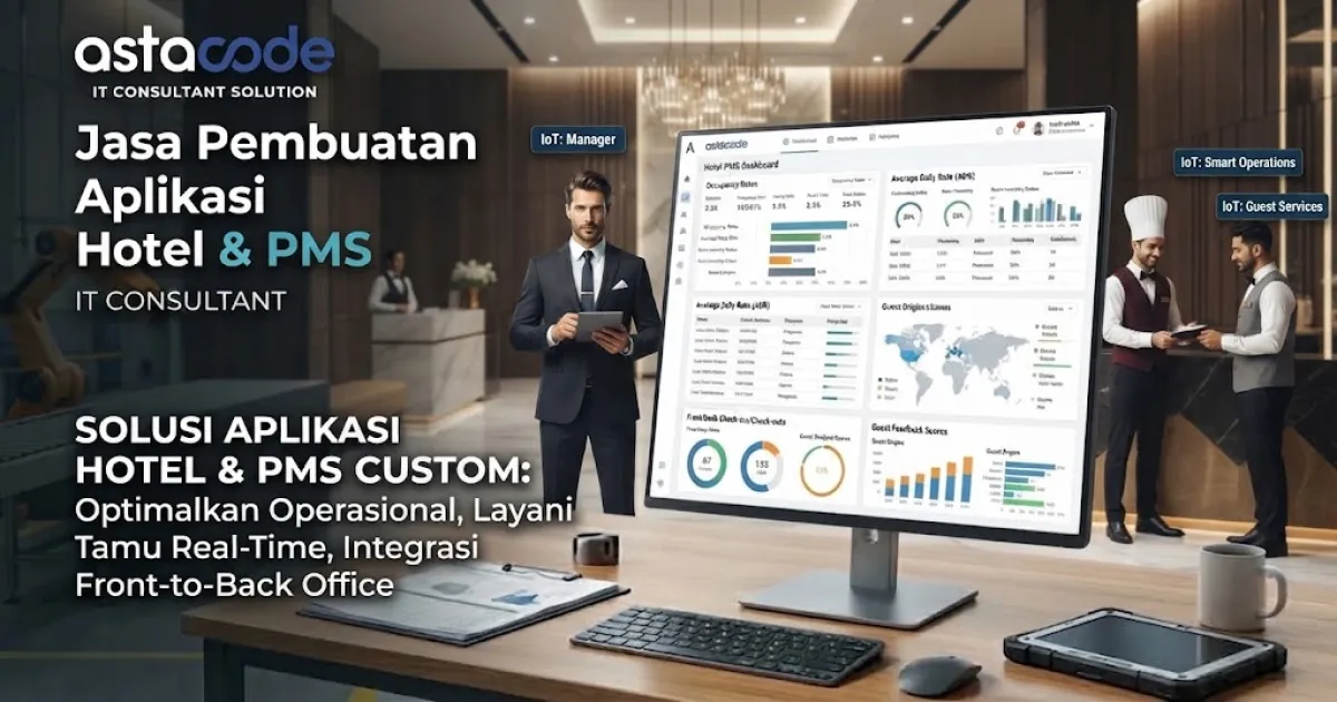 Jasa Pembuatan Aplikasi Hotel & PMS