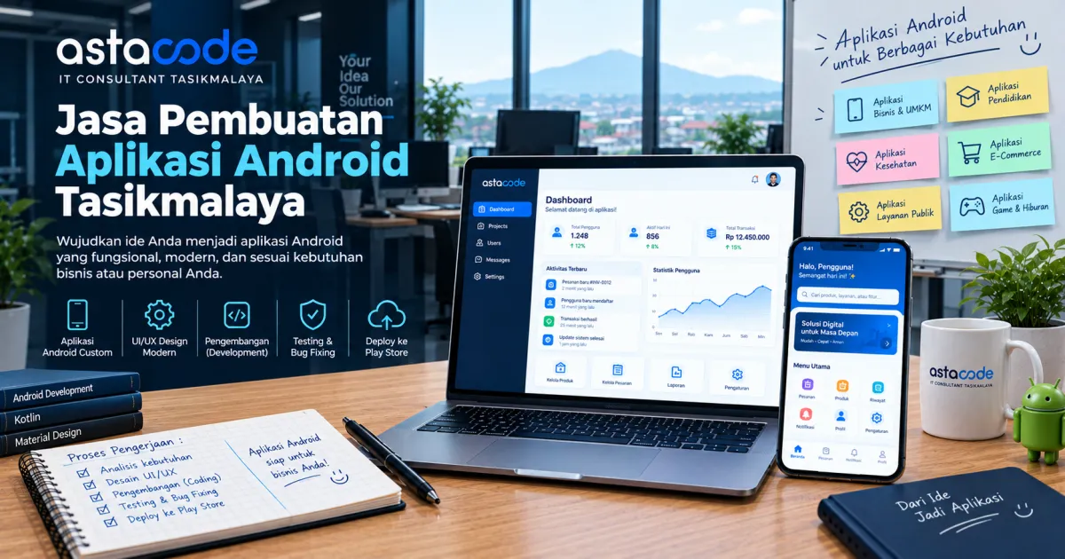 Jasa Pembuatan Aplikasi Android Tasikmalaya