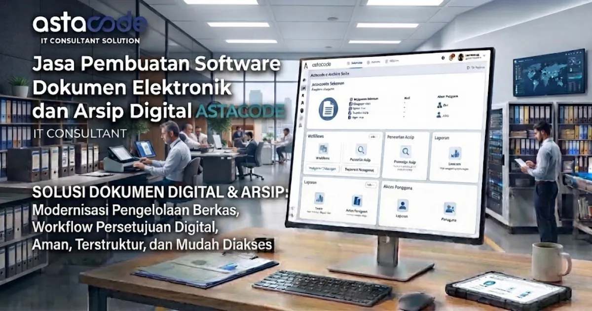 Jasa Pembuatan Sistem Kearsipan Digital